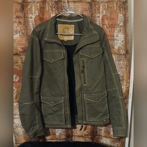 NWOT Women's STS Ranchwear Sundance Loden Utility Jacket Size M